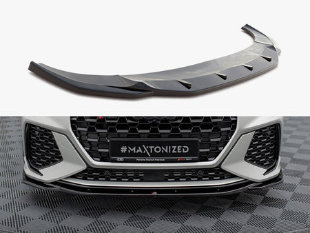 Maxton Design Front Splitter V.2 Audi RSQ3 F3 - AU-RSQ3-2-FD2G - Image 1