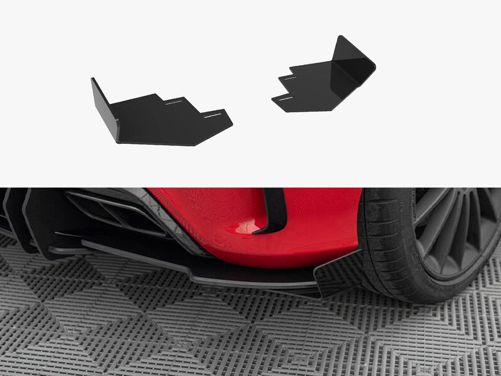 Maxton Design Rear Side Flaps Mercedes-Benz A 45 AMG W176 Facelift - MEA176FAEROCNC-RSF1G - Image 1