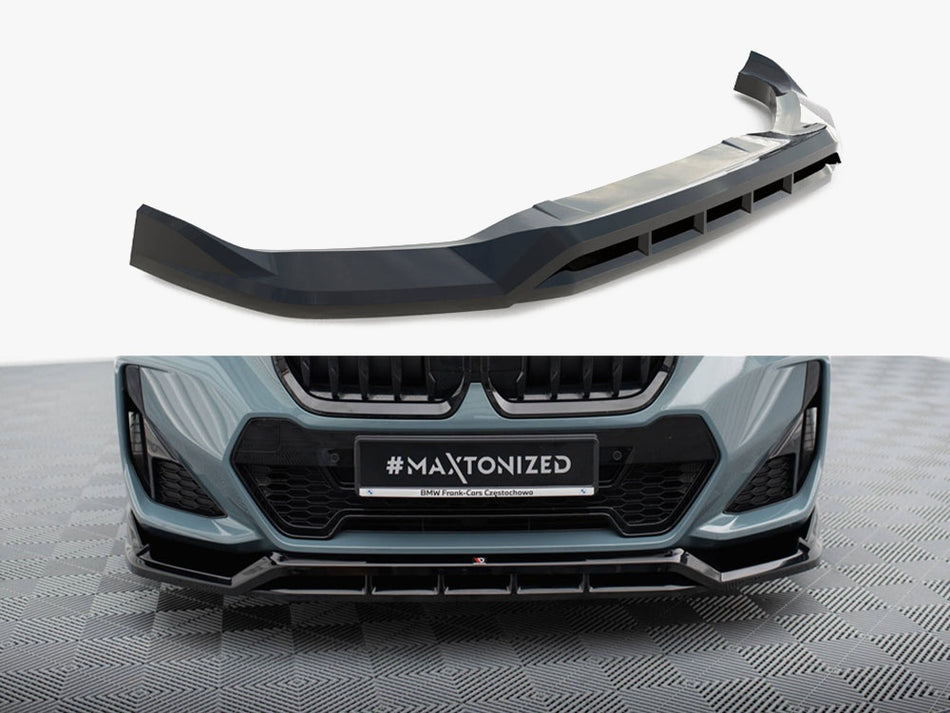 Maxton Design Front Splitter BMW X1 M-Pack U11 - BM-X1-U11-MPACK-FD1G+FD1RG - Image 1