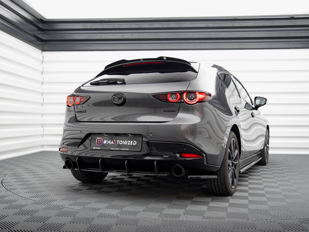 Maxton Design Street PRO Rear Diffuser Mazda 3 Mk4 - MA34CNC-RS1B - Image 2