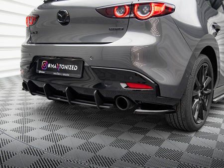 Maxton Design Street PRO Rear Diffuser Mazda 3 Mk4 - MA34CNC-RS1B - Image 3