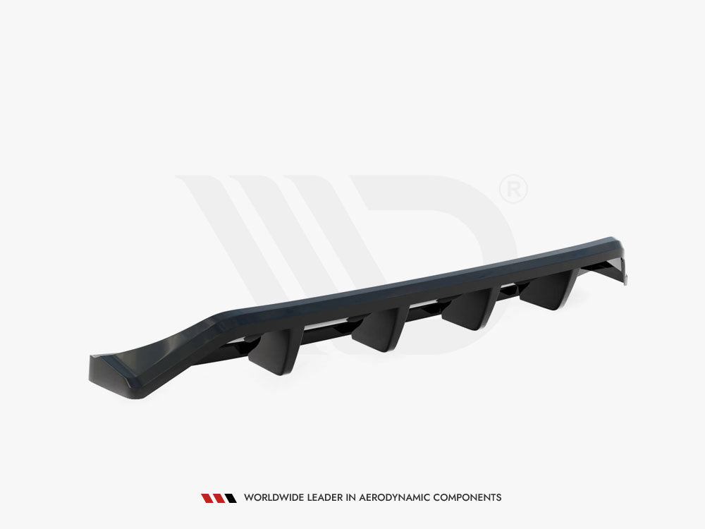 Maxton Design Central Rear Splitter (Vertical Bars) Mazda 3 Mk4 - MA-3-4-RD1G+RD2G - Image 3