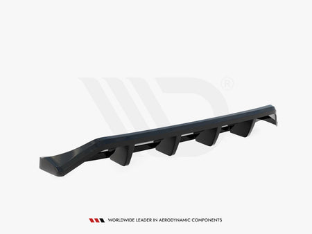 Maxton Design Central Rear Splitter (Vertical Bars) Mazda 3 Mk4 - MA-3-4-RD1G+RD2G - Image 3