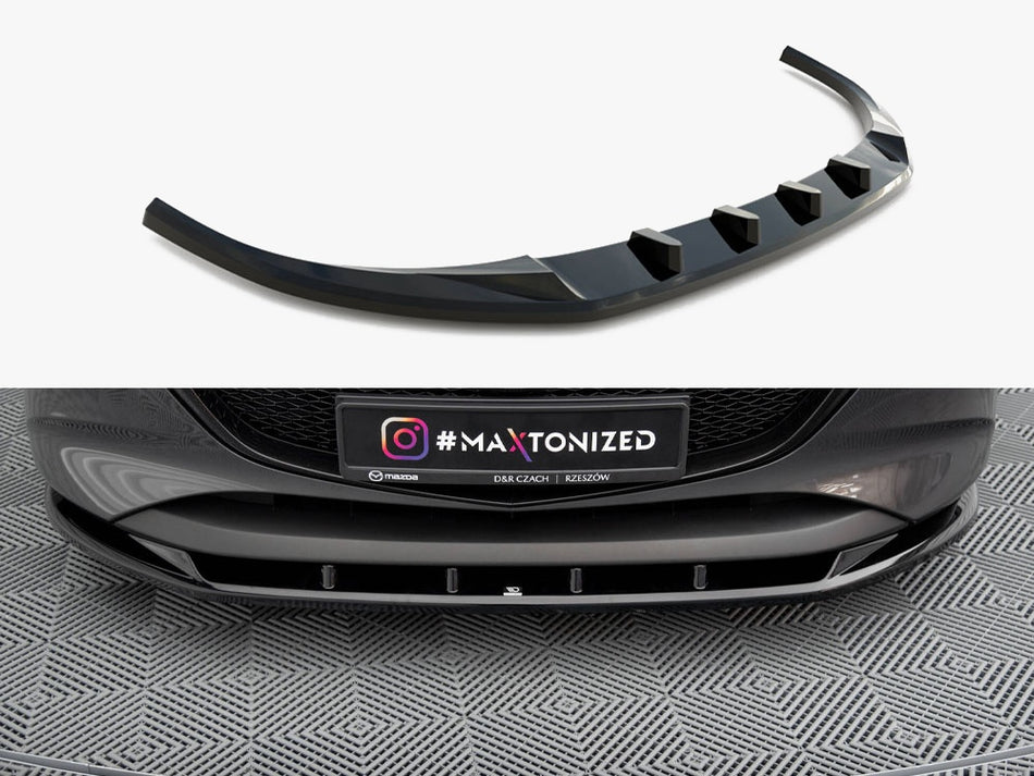 Maxton Design Front Splitter V.1 Mazda 3 Mk4 - MA-3-4-FD1G - Image 1