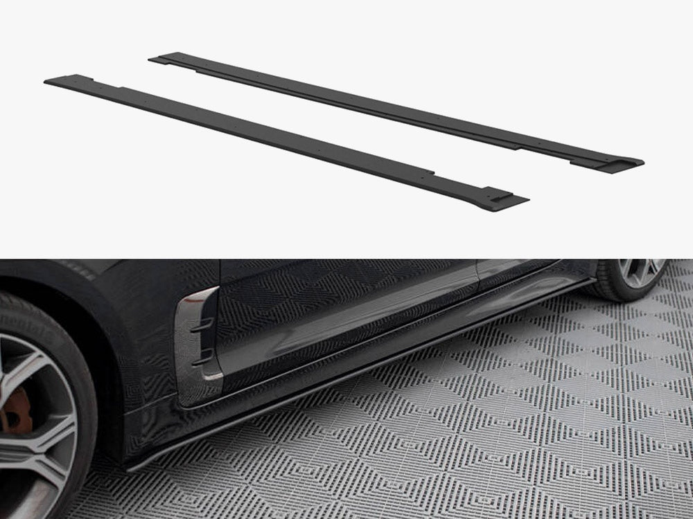 Maxton Design Street PRO Side Skirts Diffusers Kia Stinger GT / GT-Line / Standard Mk1 - KIST1GTLINECNC-SD1B - Image 1