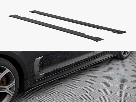 Maxton Design Street PRO Side Skirts Diffusers Kia Stinger GT / GT-Line / Standard Mk1 - KIST1GTLINECNC-SD1B - Image 1