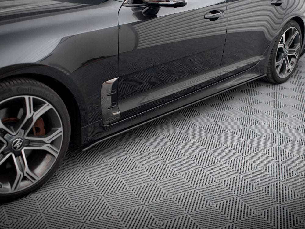 Maxton Design Street PRO Side Skirts Diffusers Kia Stinger GT / GT-Line / Standard Mk1 - KIST1GTLINECNC-SD1B - Image 3