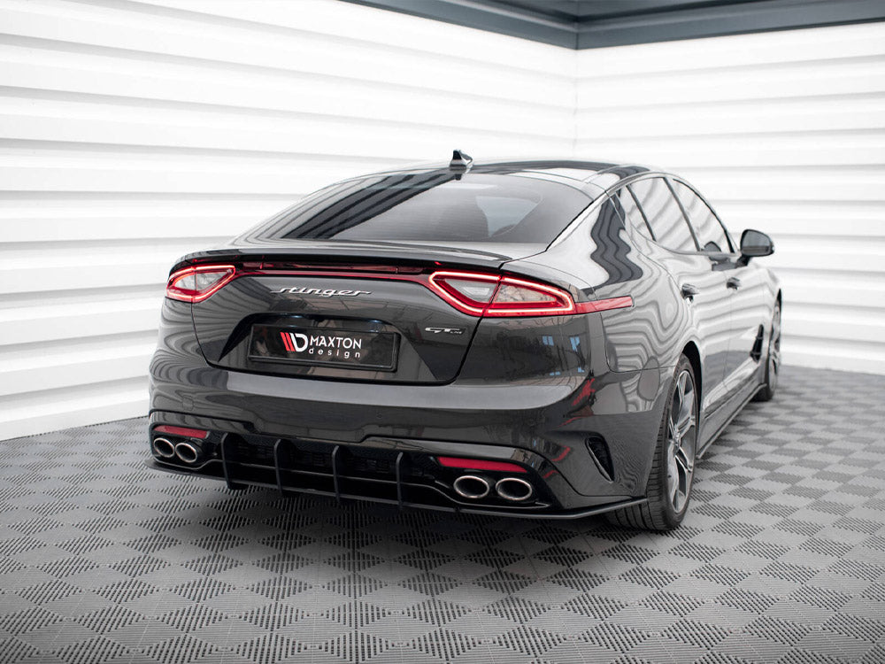 Maxton Design Street Pro Rear Side Splitters Kia Stinger GT / GT-Line Mk1 - KIST1GTLINECNC-RSD1B - Image 2