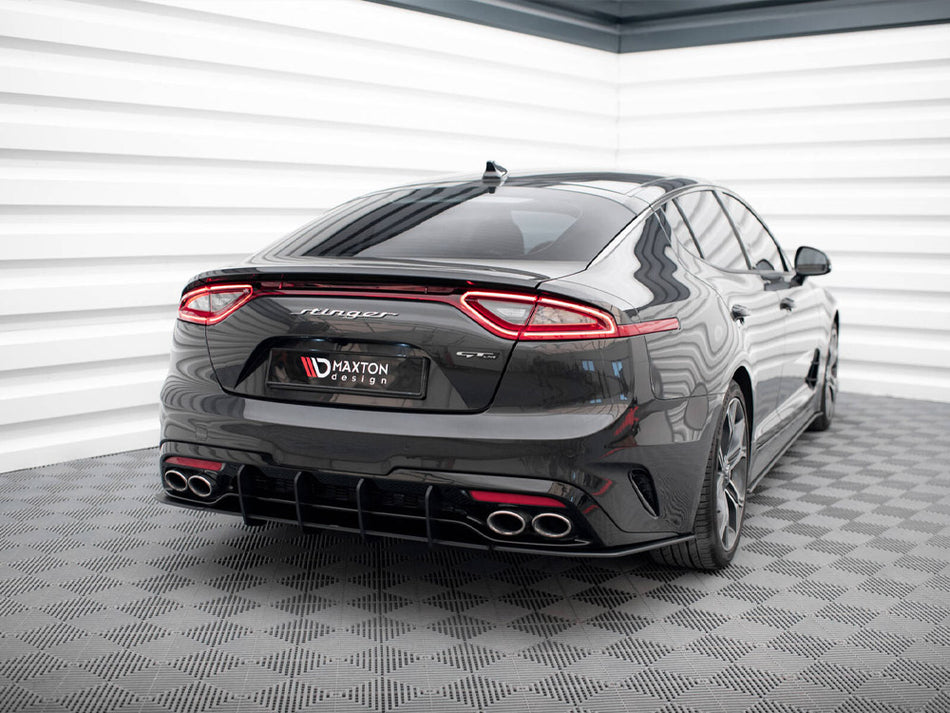 Maxton Design Street Pro Rear Side Splitters Kia Stinger GT / GT-Line Mk1 - KIST1GTLINECNC-RSD1B - Image 2