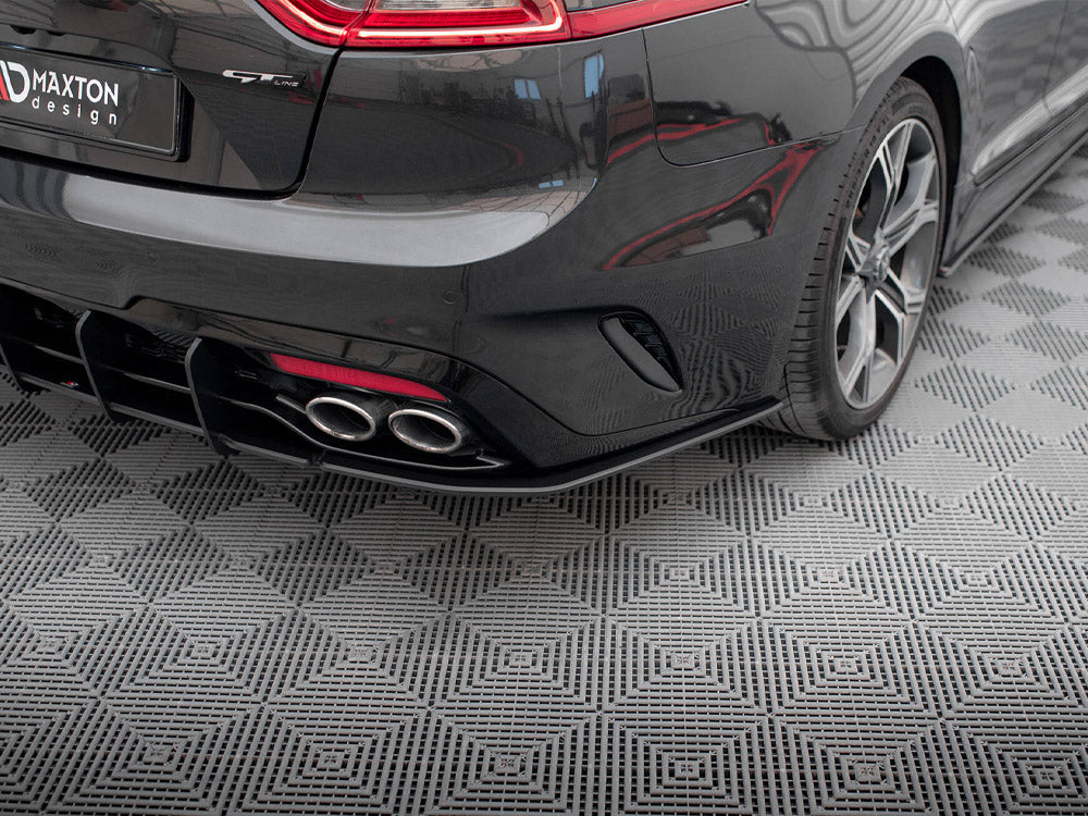 Maxton Design Street Pro Rear Side Splitters Kia Stinger GT / GT-Line Mk1 - KIST1GTLINECNC-RSD1B - Image 3
