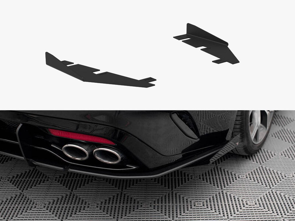 Maxton Design Rear Side Flaps Kia Stinger GT / GT-Line Mk1 - KIST1GTLINECNC-RSF1G - Image 1