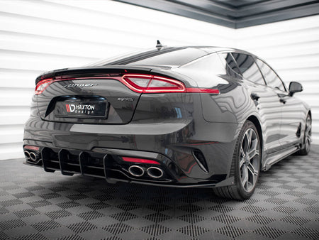 Maxton Design Rear Side Flaps Kia Stinger GT / GT-Line Mk1 - KIST1GTLINECNC-RSF1G - Image 2