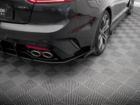 Maxton Design Rear Side Flaps Kia Stinger GT / GT-Line Mk1 - KIST1GTLINECNC-RSF1G - Image 3
