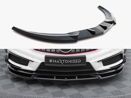 Maxton Design Front Splitter V.3 Mercedes-Benz A45 AMG W176 - ME-A45-W176-FD1G - Image 1