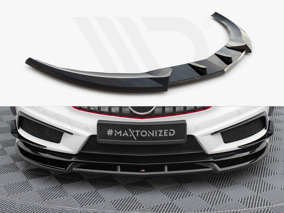 MAXTON DESIGN Front Splitter V.3 Mercedes-Benz A45 AMG W176