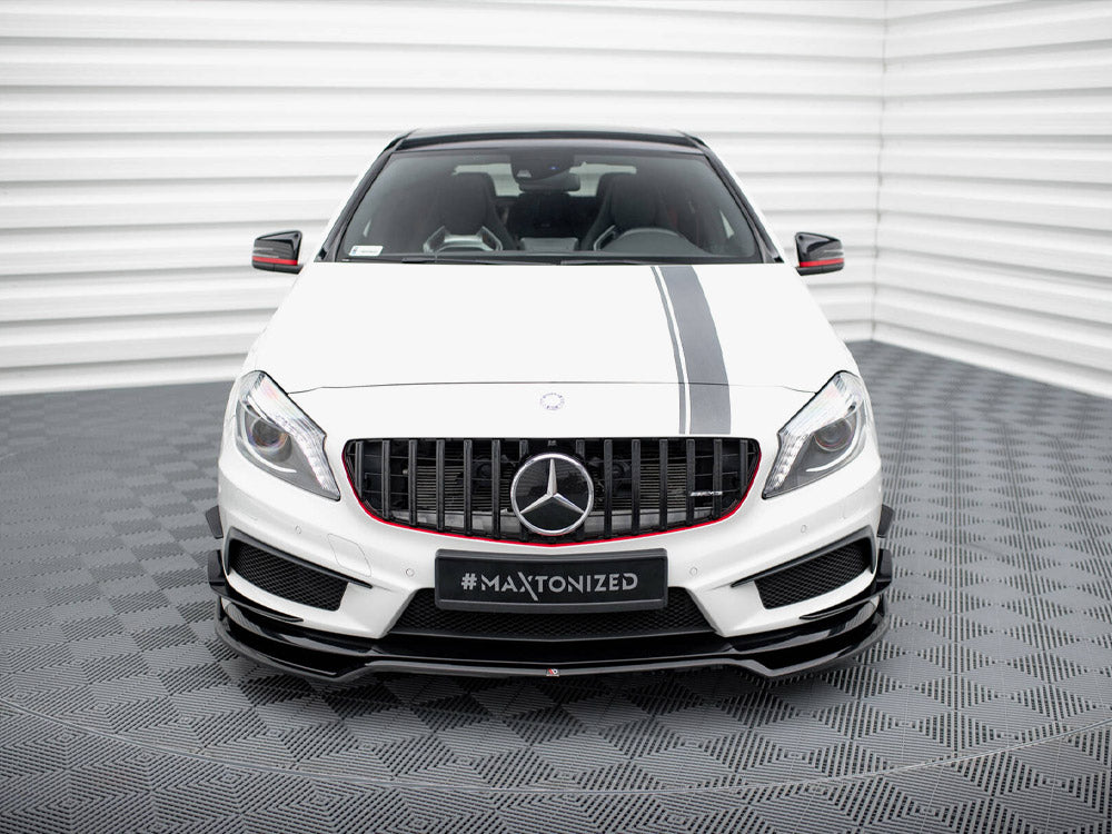 Maxton Design Front Splitter V.4 Mercedes-Benz A45 AMG W176 - ME-A45-W176-FD2G - Image 3