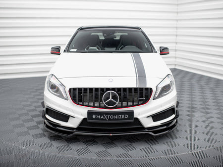 Maxton Design Front Splitter V.4 Mercedes-Benz A45 AMG W176 - ME-A45-W176-FD2G - Image 3