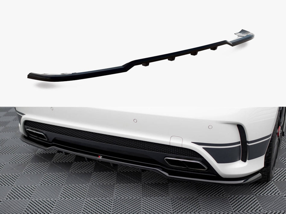 Maxton Design Rear Splitter (Vertical Bars) Mercedes-Benz A45 AMG W176 - ME-A45-W176-RD1G+RD2G - Image 1