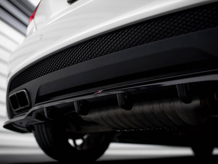 Maxton Design Rear Splitter (Vertical Bars) Mercedes-Benz A45 AMG W176 - ME-A45-W176-RD1G+RD2G - Image 5