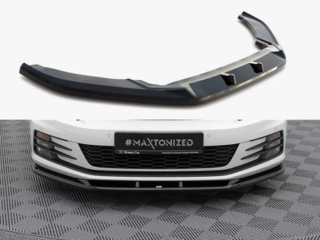 Maxton Design Front Splitter V.1 Volkswagen Scirocco Mk3 Facelift - VW-SC-3F-FD1G - Image 1