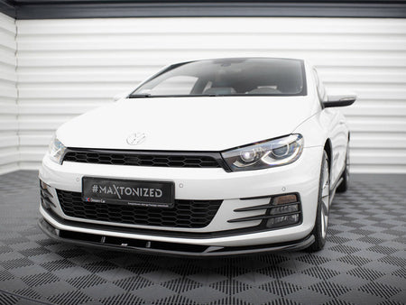 Maxton Design Front Splitter V.1 Volkswagen Scirocco Mk3 Facelift - VW-SC-3F-FD1G - Image 2