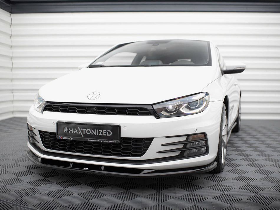 Maxton Design Front Splitter V.1 Volkswagen Scirocco Mk3 Facelift - VW-SC-3F-FD1G - Image 2