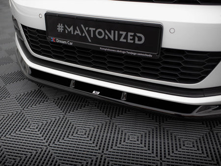 Maxton Design Front Splitter V.1 Volkswagen Scirocco Mk3 Facelift - VW-SC-3F-FD1G - Image 4