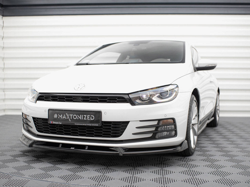 Maxton Design Front Splitter V.2 Volkswagen Scirocco Mk3 Facelift - VW-SC-3F-FD2G - Image 2