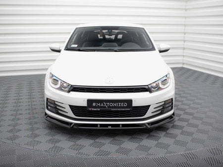 Maxton Design Front Splitter V.2 Volkswagen Scirocco Mk3 Facelift - VW-SC-3F-FD2G - Image 3