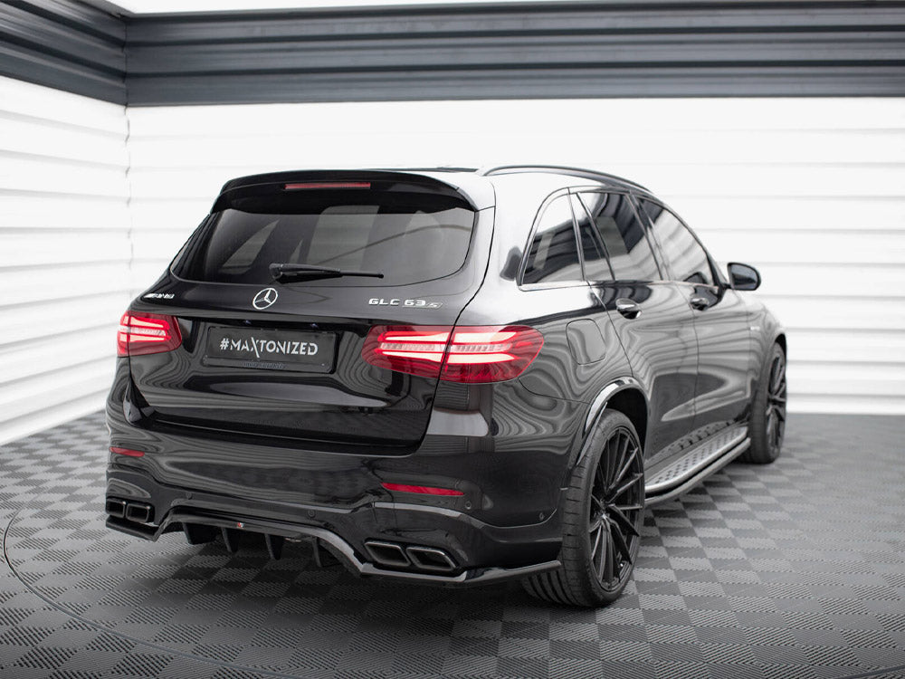 Maxton Design Rear Splitter (Vertical Bars) V.1 Mercedes-AMG GLC 63 SUV X253 - ME-GLC-X253-63-RD1G+RD2G - Image 2
