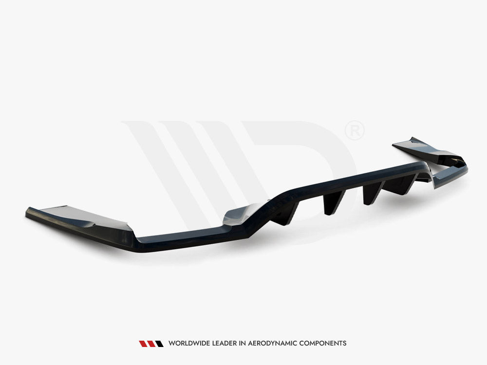 Maxton Design Rear Splitter (Vertical Bars) V.1 Mercedes-AMG GLC 63 SUV X253 - ME-GLC-X253-63-RD1G+RD2G - Image 5