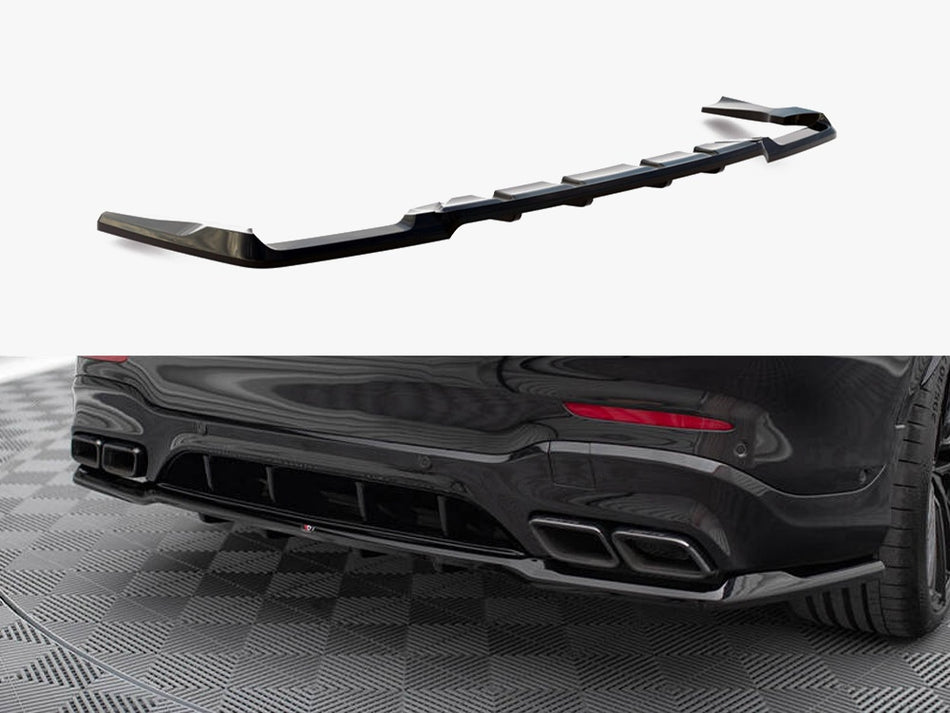 Rear Splitter (Vertical Bars) V.2 Mercedes-AMG GLC 63 SUV X253
