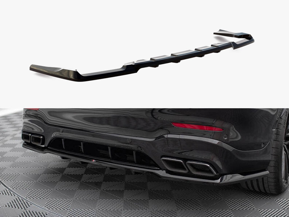 Maxton Design Rear Splitter (Vertical Bars) V.2 Mercedes-AMG GLC 63 SUV X253 - ME-GLC-X253-63-RD3G+RD4G - Image 1