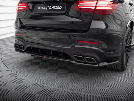 Maxton Design Rear Splitter (Vertical Bars) V.2 Mercedes-AMG GLC 63 SUV X253 - ME-GLC-X253-63-RD3G+RD4G - Image 3