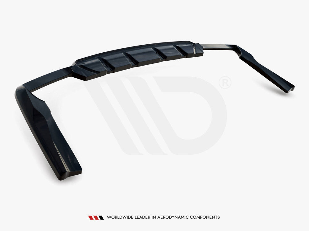 Maxton Design Rear Splitter (Vertical Bars) V.2 Mercedes-AMG GLC 63 SUV X253 - ME-GLC-X253-63-RD3G+RD4G - Image 6