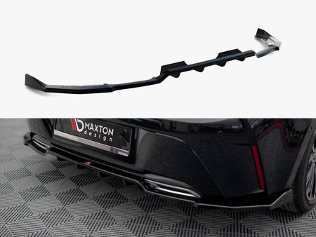 Maxton Design Rear Splitter (Vertical Bars) Toyota Corolla Hatchback Mk12 - TO-CO-12-HB-RD2G+RD3G - Image 1