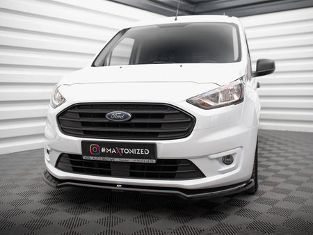 Maxton Design Front Splitter V.1 Ford Transit Connect Mk2 Facelift - FO-TR-CON-3-FD1G - Image 2