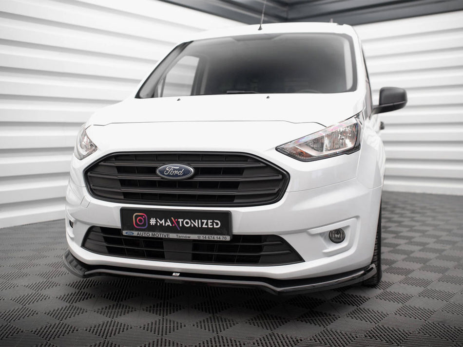 Maxton Design Front Splitter V.1 Ford Transit Connect Mk2 Facelift - FO-TR-CON-3-FD1G - Image 2
