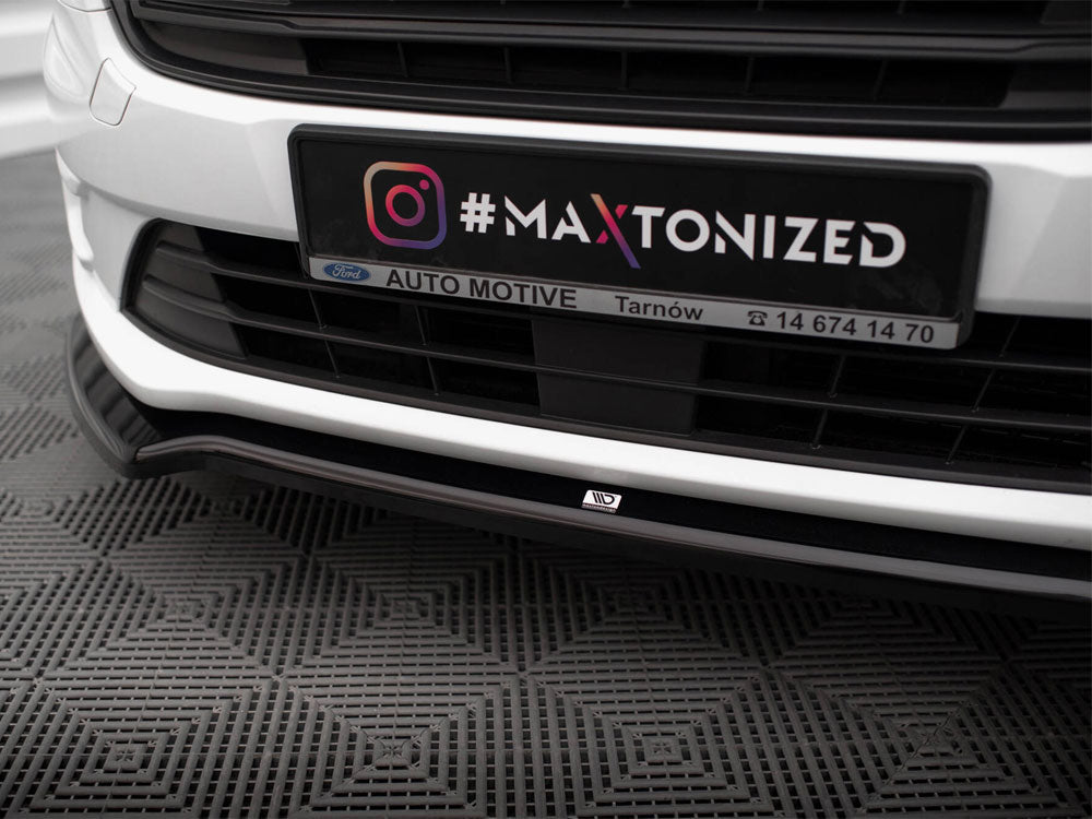Maxton Design Front Splitter V.1 Ford Transit Connect Mk2 Facelift - FO-TR-CON-3-FD1G - Image 4