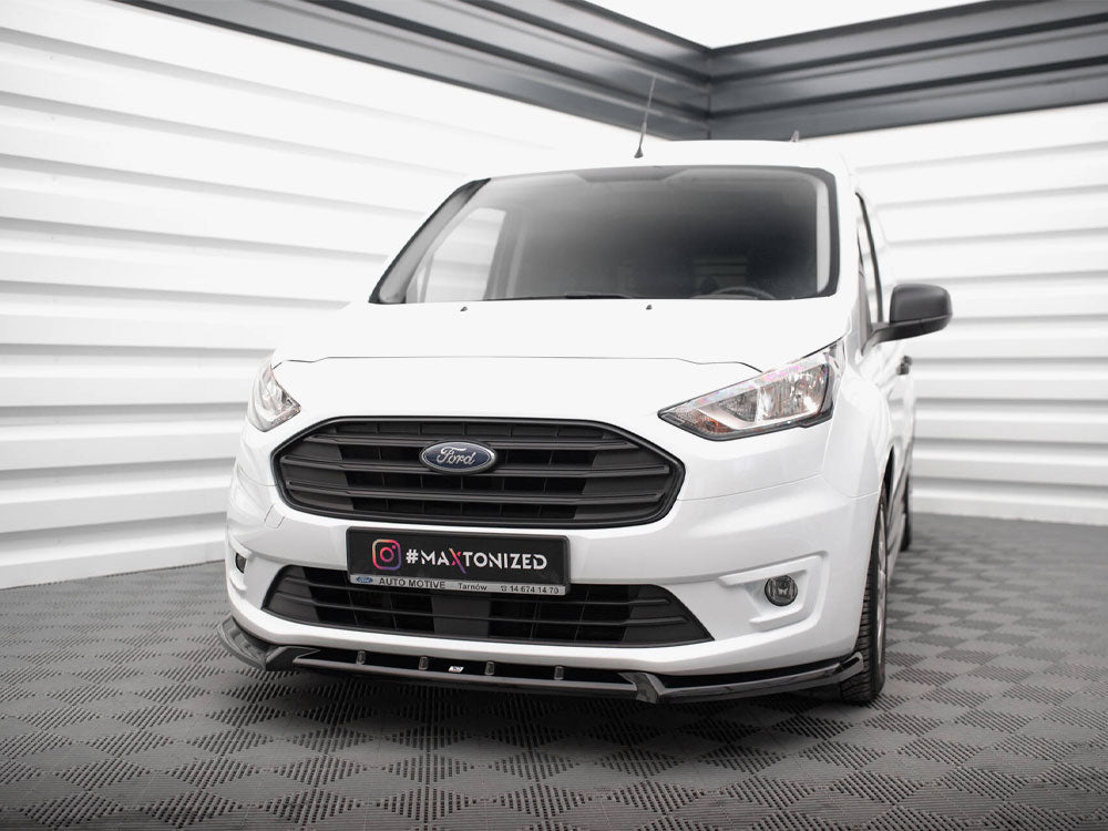 Maxton Design Front Splitter V.2 Ford Transit Connect Mk2 Facelift - FO-TR-CON-3-FD2G - Image 2