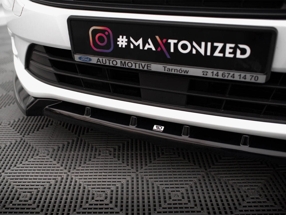 Maxton Design Front Splitter V.2 Ford Transit Connect Mk2 Facelift - FO-TR-CON-3-FD2G - Image 4