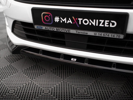 Maxton Design Front Splitter V.2 Ford Transit Connect Mk2 Facelift - FO-TR-CON-3-FD2G - Image 4