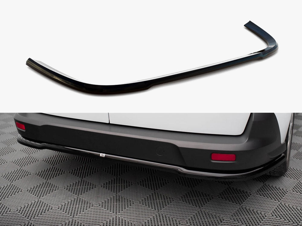 Maxton Design Central Rear Splitter Ford Transit Connect Mk2 Facelift - FO-TR-CON-3-RD1G - Image 1