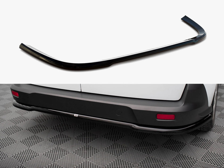Maxton Design Central Rear Splitter Ford Transit Connect Mk2 Facelift - FO-TR-CON-3-RD1G - Image 1
