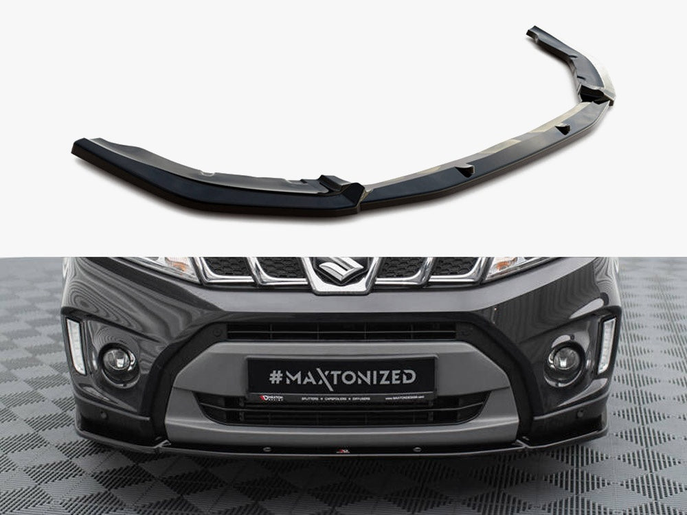 Maxton Design Front Splitter V.2 Suzuki Vitara S Mk2 - SZ-VI-3-S-FD2G - Image 1