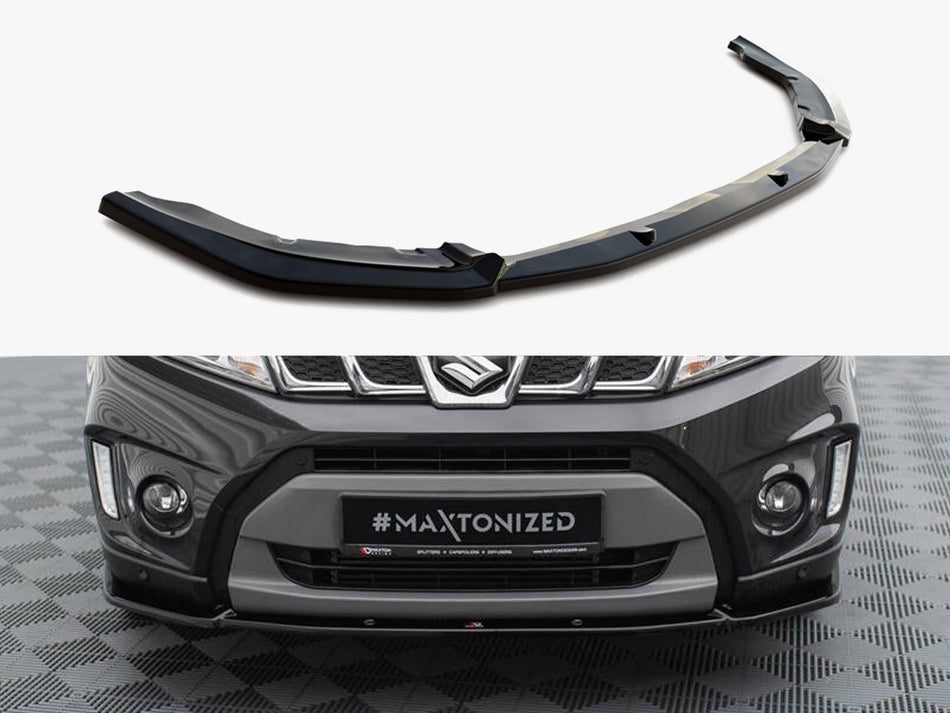 Maxton Design Front Splitter V.2 Suzuki Vitara S Mk2 - SZ-VI-3-S-FD2G - Image 1