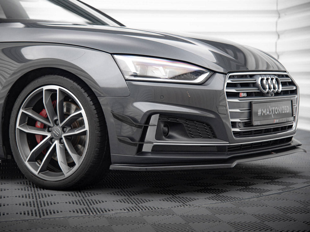 Maxton Design Front Bumper Wings (Canards) Audi S5 / A5 S-Line Coupe / Sportback F5 - AU-S5-2-CAN1 - Image 3