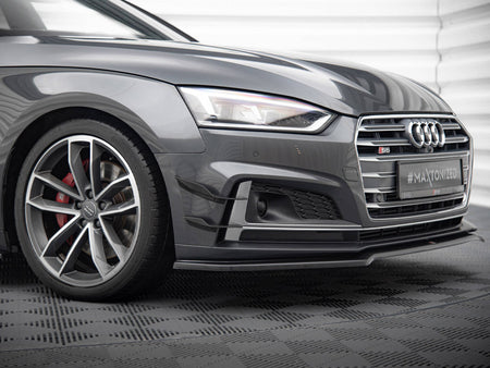 Maxton Design Front Bumper Wings (Canards) Audi S5 / A5 S-Line Coupe / Sportback F5 - AU-S5-2-CAN1 - Image 3