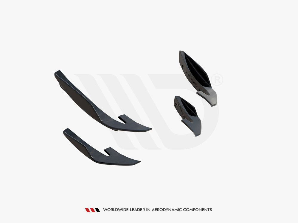 Maxton Design Front Bumper Wings (Canards) Audi S5 / A5 S-Line Coupe / Sportback F5 - AU-S5-2-CAN1 - Image 6