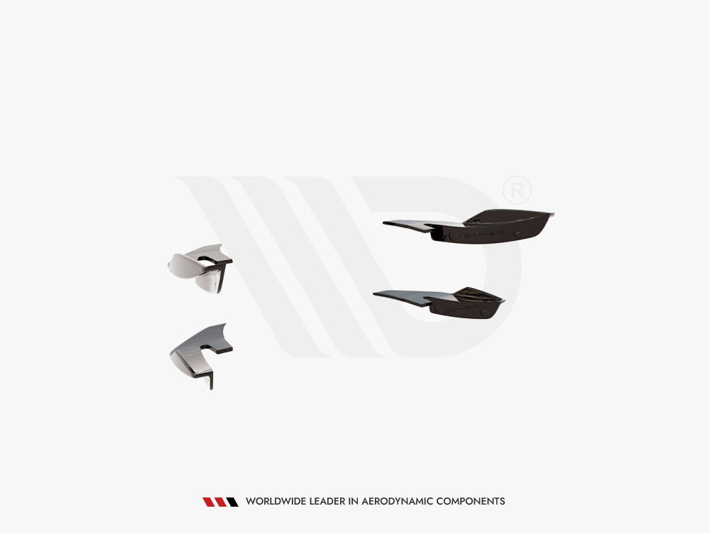 Maxton Design Front Bumper Wings (Canards) Audi S5 / A5 S-Line Coupe / Sportback F5 - AU-S5-2-CAN1 - Image 7